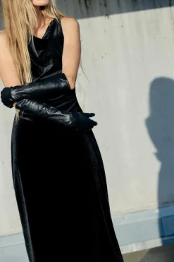 Hot GUANTES LARGOS PIEL Mujer Accesorios / Bisuteria