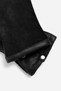 Online GUANTES PIEL COMBINADA Hombre Accesorios