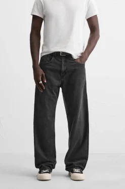 Online JEANS BAGGY FIT BANDAS Hombre Jeans