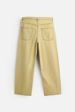 Outlet JEANS BAGGY FIT EFECTO ENCERADO Hombre Jeans