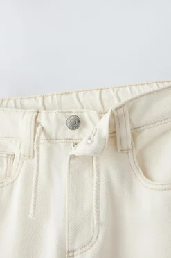 Niños ZARA 6 - 14 Años·Pantalones|6 - 14 Años·Jeans<JEANS BARREL CORDÓN