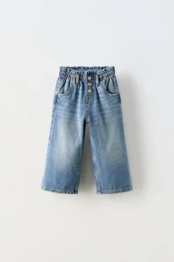 Niños ZARA 1½ - 6 Años·Jeans / Denim|6 - 18 Meses·Pantalones / Leggings<JEANS CULOTTE PAPERBAG