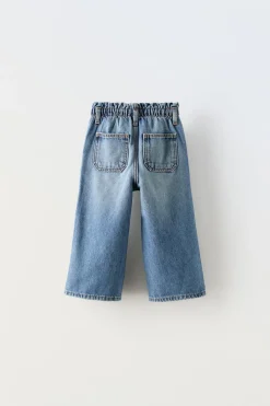 Niños ZARA 1½ - 6 Años·Jeans / Denim|6 - 18 Meses·Pantalones / Leggings<JEANS CULOTTE PAPERBAG