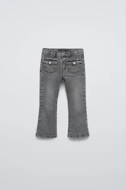 Niños ZARA 1½ - 6 Años·Jeans / Denim|6 - 18 Meses·Pantalones / Leggings<JEANS FLARE BOLSILLOS