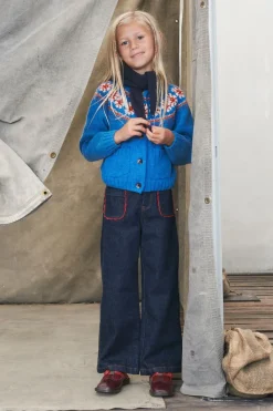 Niños ZARA 6 - 14 Años·Jeans<JEANS FLARE BOLSILLOS ONDAS LIMITED EDITION