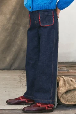 Niños ZARA 6 - 14 Años·Jeans<JEANS FLARE BOLSILLOS ONDAS LIMITED EDITION