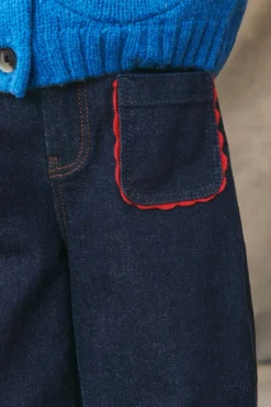 Niños ZARA 6 - 14 Años·Jeans<JEANS FLARE BOLSILLOS ONDAS LIMITED EDITION