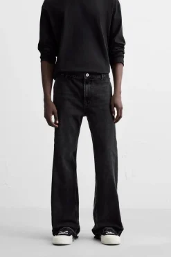 Discount JEANS FLARE FIT CREMALLERAS Hombre Jeans