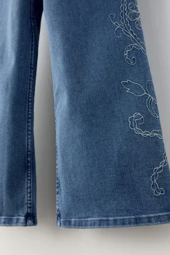 Niños ZARA 6 - 14 Años·Jeans<JEANS MARINE BORDADOS