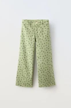 Niños ZARA 6 - 14 Años·Pantalones|6 - 14 Años·Jeans<JEANS MARINE ESTAMPADO