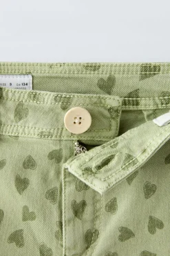 Niños ZARA 6 - 14 Años·Pantalones|6 - 14 Años·Jeans<JEANS MARINE ESTAMPADO