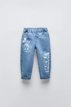 Niños ZARA 1½ - 6 Años·Jeans / Denim|1½ - 6 Años·Licencias<JEANS RECTOS MICKEY MOUSE © DISNEY