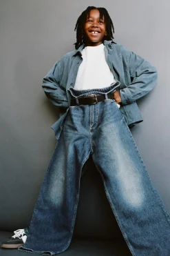 Niños ZARA 6 - 14 Años·Jeans<JEANS RELAXED BAGGY