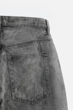 New JEANS RELAXED FIT ESTAMPADO ARRUGADO Hombre Jeans