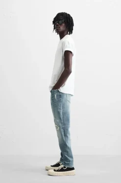 Online JEANS SKINNY FIT ROTOS Hombre Jeans