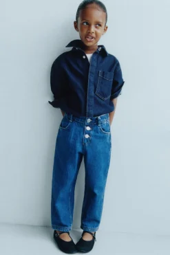 Niños ZARA 1½ - 6 Años·Jeans / Denim|6 - 18 Meses·Pantalones / Leggings<JEANS SLIM BOLSILLOS