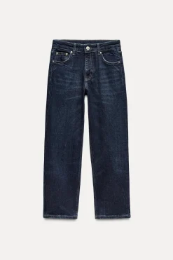 Discount JEANS SLIM CROP FLARE TIRO MEDIO Mujer Jeans