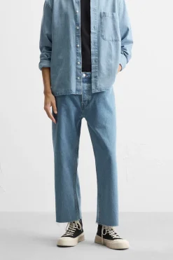 Best JEANS STRAIGHT CROPPED FIT Hombre Jeans