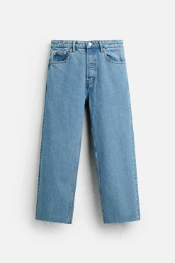 Best JEANS STRAIGHT CROPPED FIT Hombre Jeans