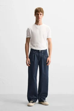 Clearance JEANS STRAIGHT FIT PLIEGUES Hombre Jeans