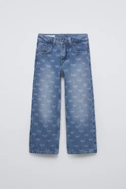 Niños ZARA 6 - 14 Años·Jeans<JEANS STRAIGHT LAZOS