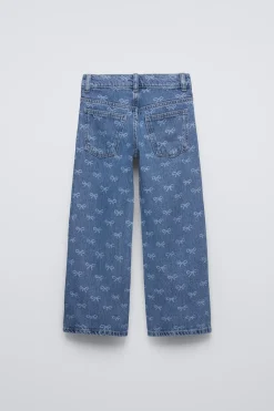 Niños ZARA 6 - 14 Años·Jeans<JEANS STRAIGHT LAZOS