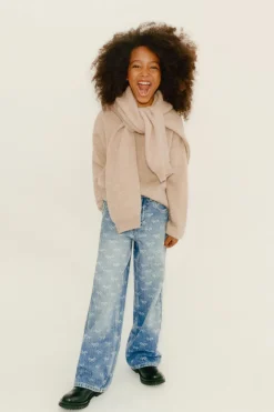 Niños ZARA 6 - 14 Años·Jeans<JEANS STRAIGHT LAZOS