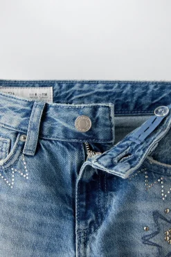 Niños ZARA 6 - 14 Años·Jeans<JEANS STRAIGHT STRASS