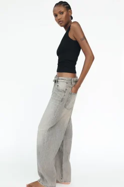 Outlet JEANS TAILORED BALLOON TIRO MEDIO Mujer Jeans