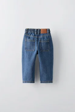 Niños ZARA 1½ - 6 Años·Jeans / Denim|6 - 18 Meses·Pantalones / Leggings<JEANS TAPERED BUTTONS