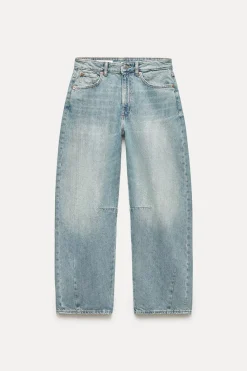 New JEANS TRF BAGGY BALLOON TIRO MEDIO Mujer Jeans