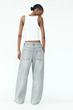 New JEANS TRF BAGGY BALLOON TIRO MEDIO Mujer Jeans