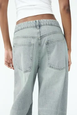 New JEANS TRF BAGGY BALLOON TIRO MEDIO Mujer Jeans