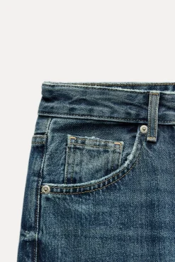 Fashion JEANS TRF BALLOON CURVED LEG TIRO MEDIO Mujer Jeans