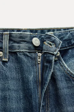 Fashion JEANS TRF BALLOON CURVED LEG TIRO MEDIO Mujer Jeans