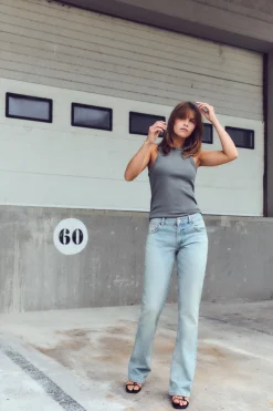 Fashion JEANS TRF BOOTCUT TIRO MEDIO Mujer Jeans