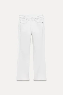 Hot JEANS TRF CROPPED FLARE TIRO ALTO Mujer Jeans