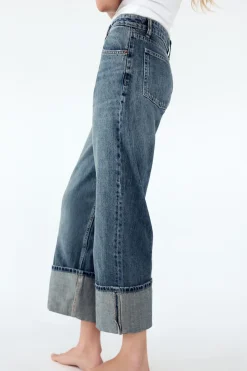 Best JEANS TRF RECTO TIRO MEDIO Mujer Jeans