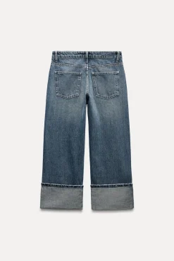 Best JEANS TRF RECTO TIRO MEDIO Mujer Jeans