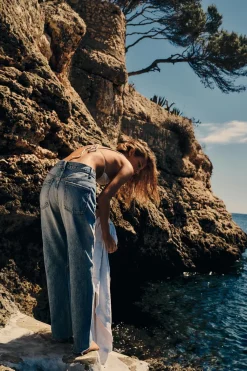 Fashion JEANS TRF RECTOS TIRO ALTO Mujer Jeans