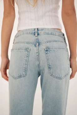 Best JEANS TRF RECTOS TIRO BAJO CROPPED Mujer Jeans