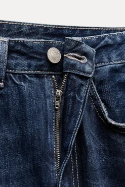 Hot JEANS TRF RELAXED BALLOON TIRO MEDIO Mujer Jeans