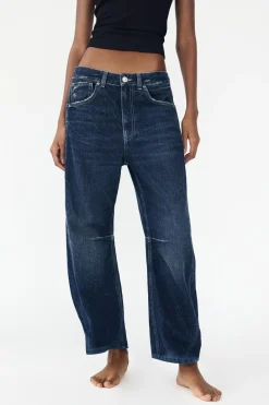 Hot JEANS TRF RELAXED BALLOON TIRO MEDIO Mujer Jeans