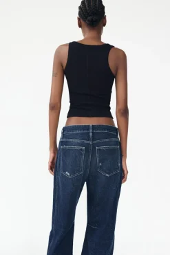 Hot JEANS TRF RELAXED BALLOON TIRO MEDIO Mujer Jeans