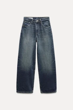 Fashion JEANS TRF RELAXED OVERSIZE TAPERED TIRO ALTO Mujer Jeans