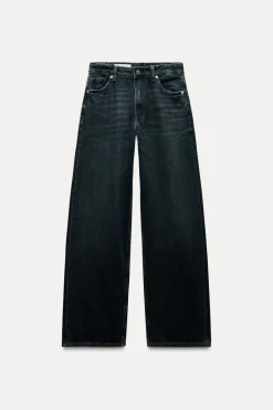 New JEANS TRF RELAXED TIRO BAJO Mujer Jeans