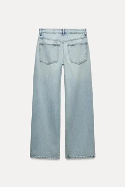 Fashion JEANS TRF RELAXED TIRO MEDIO Mujer Jeans