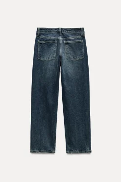 New JEANS TRF SLIM CROPPED FLARE TIRO MEDIO Mujer Jeans