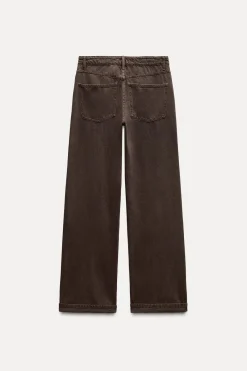 Hot JEANS TRF SLOUCHY TIRO MEDIO Mujer Jeans