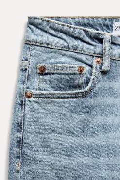 Clearance JEANS TRF STOVE PIPE TIRO ALTO Mujer Jeans